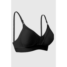 1010 Ebru Geniş Lastik Penye Toplayıcı 6lı Paket Siyah