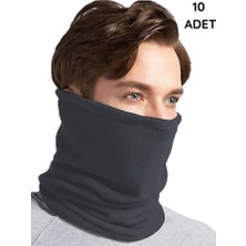 Him Düz Polar Boyunluk 10LU Füme