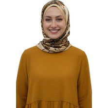 Levamor Kadın Desenli Ipek Bambu Karışımlı Kristal Şal