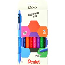 Data Store 1.0 mm Yağ Bazlı Mekanizmalı Roller Kalem - Izee - 8'li Blister (A-B-C-D-F-P-S-V)