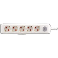 Data Store 5li Anahtar-Topraklı Kablolu Ç.k 3m Priz