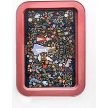 Data Store EVLE-EE169-9A Alices Desenli Dikdörtgen Tepsi 32X43 cm (Alices)