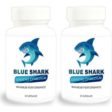 Blue Shark 2 Adet Erkeklere Özel 20 Li Takviye **ginseng & Epimediyumlu Içerikli**