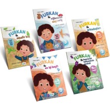 Semerkand Çocuk Yayınları 3-6 Yaş Erkek Çocuklar Için Furkan Erdemler Serisi - Doğruluk, Yardımseverlik ve Hayvan Sevgisi Öğreniyorum Hikaye Seti 5 Kitap