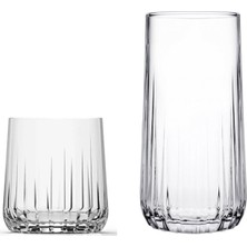 Paşabahçe Nova Bardak Takımı 12 Parça Beyaz Su ve Meşrubat Bardakları Şık Tasarım