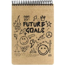 Data Store Mynote Kraft Bloknot A4 100 Yp Cızgılı