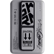 Data Store Kablosuz Powerbank Kira Kobai Şarj ve Pd Hızlı Şarj Özellikli 15W 5000MAH Gümüş