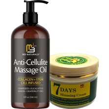 7Days 7daus Slimming Cream 100 ml Krem + Anti-Cellulite Massage Oil  240 ml Masaj Yağı