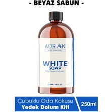 Auran Beyaz Sabun Kokusuz Oda Kokusu Yedek Dolum Şişe 250 ml Özellikli Esans