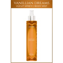 Vanillian Dreams Kadın Parfümlü Vücut Spreyi 150 ml – Ferahlatıcı, Kalıcı ve Gün Boyu Etkili Body Mist
