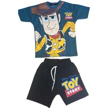 GMG Collection Baby Toy Desenli Şort Tişört 2'li Takım