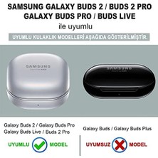 Data Store Galaxy Buds 2 Için Kılıf Darbeye Dayanıklı Sert Koruyucu + Askılık Siyah [buds 2 ile Uyumlu Kılıf - Siyah]