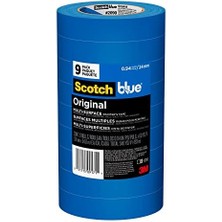 Data Store Ressam Bandı Orijinal Çok Yüzeyli Ressam Bandı, 0,94 Inç x 60 Yard (Toplam 540 Metre), 2090, 9 Rulo