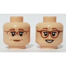 LEGO Minifigür Parçaları: Kafa: 3626PB2910