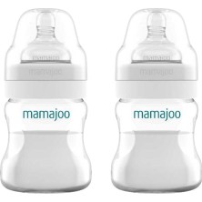 Mamajoo Antikolik Biberon Seti 150 ml 0 Ay+ | Yavaş Akışlı, İkili