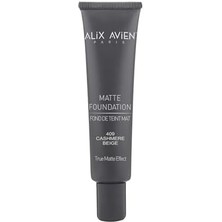 Data Store Uzun Süre Kalıcı Doğal Mat Bitişli E Vitamini Içeren Mat Fondöten - Matte Foundation 409 Cashmere