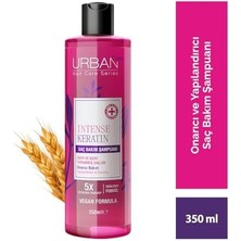 Data Store Intense Keratin Yoğun Hasar Onarıcı Saç Bakım Şampuanı, 350 Mililitre, Vegan