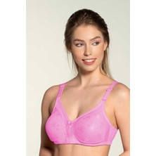 303 Liza Telsiz Dantelli Sütyen 6lı Paket Pembe