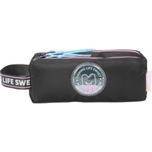 Data Store Pencıl Case Stellar Black Kalem Kutusu