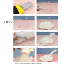 Ett Uçan Astronot Tasarımlı Gece Lambası