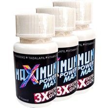 Naturelle Maximum Power Max 3 Adet 3x **erkeklere Özel  30 Lu**