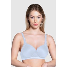 2190 Liza Misinalı Telsiz Desteksiz Sütyen 6lı Paket Beyaz