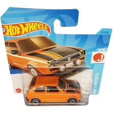 Data Store - ´73 Civic Custom - Hw J- 8/10 - HKK67 - Kısa Kart - Turuncu - Mattel 2023