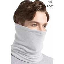 Him Düz Polar Boyunluk 10LU Gri