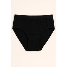 Tutku Elit 2403 Elit Kadın Yazılı Bato 12LI Paket Siyah