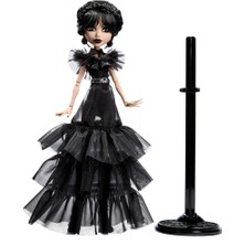 Urfakent HXJ03 Monster High Wednesday Balo Elbiseli Bebek