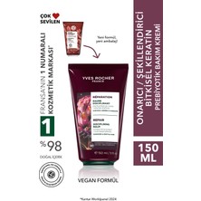 Yves Rocher Bitkisel Keratin Bakım Kremi - Tüm Saçlar/onarıcı / Şekillendirici / Reparation -PREBIYOTIK,VEGAN-150ML