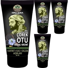Ibn-I Sina Çörek Otu Kremi 4 Adet 50 ml / Masaj Kremi