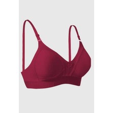 1010 Ebru Geniş Lastik Penye Toplayıcı 6lı Paket Bordo