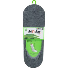 Dündar Çorap 5541 Dündar Erkek Bambu Babet 12LI Paket Gri