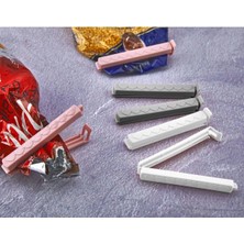 Mikasso Pratik 6 Adet Poşet Kapatıcı Klips Ambalaj ve Torba Kapatma Aparatı Poşet Klipsi - 6'lı Plastik 100