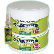 Çörek Otu Kremi 2 Adet 200 ml Yeşil Kavanoz + 30 ml Çörek Otu Yağı