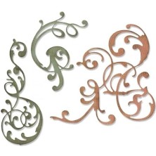 Data Store Thinlits Stanzformen Set 3pk Verzierte Ornamente