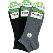 Dündar Çorap 4605 Dündar Erkek Bambu Patik 12LI Karışık