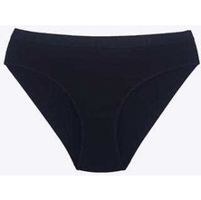 Tutku Elit 2702 Elit Kadın Elit Yazılı Bikini 12LI Paket Siyah