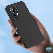 Data Store Silicone Mi 12 Lite Için Kılıf Siyah [mi 12 Lite ile Uyumlu Kılıf - Siyah]