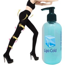 Lipo Cold  Fatburner Krem 250 ml + L-Xl Beden Süper Akıllı Mikro Kapsüllü Tayt