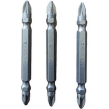 Data Store Profesyonel Pz2 Çift Taraflı Tornavida Ucu Seti, 75MM, 10 Adet