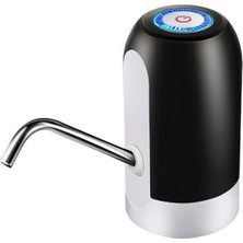 Mikasso Şarjlı Otomatik Damacana Su Pompası-Kolay Kurulum Taşınabilir Su Damacana Pompası Siyah