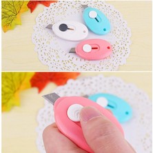 Mikasso 2 Adet Ultra Keskin Çelik Bıçaklı Mini Tekli Anahtarlıklı Falçata Maket Bıçağı