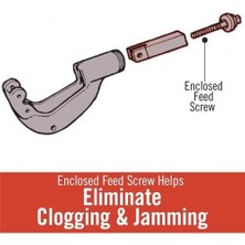 Data Store 31622 Model 150 Sabit Salıncak Boru Kesici, 1/8 Inç Ila 1-1/8 Inç Boru Kesici