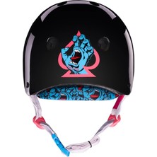 Pro Tec Low Pro Certified Santa Cruz Signature Gloss Black Kask Xl/xxl