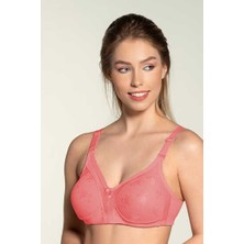 303 Liza Telsiz Dantelli Sütyen 6lı Paket Somon
