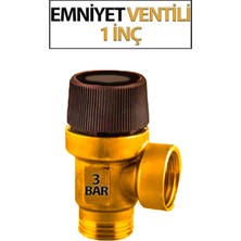 Trend Hause 1'lik Emniyet Ventili 3 Bar