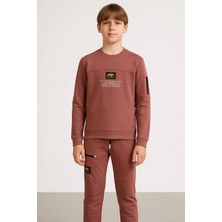 GMG Collection Baby Bisiklet Yaka Cepli Fermuarlı Erkek Çocuk Takım 11 Yaş, 12 Yaş, 13 Yaş, 14 Yaş