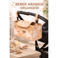 Mor Bebe Premium Bebek Arabası Organizer Çanta I Çok Bölmeli, Biberon Gözlü Stroller Organizer